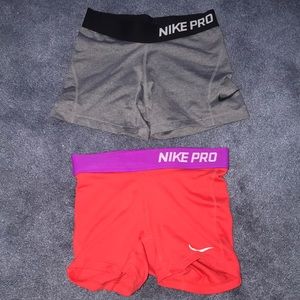 child small nike pros